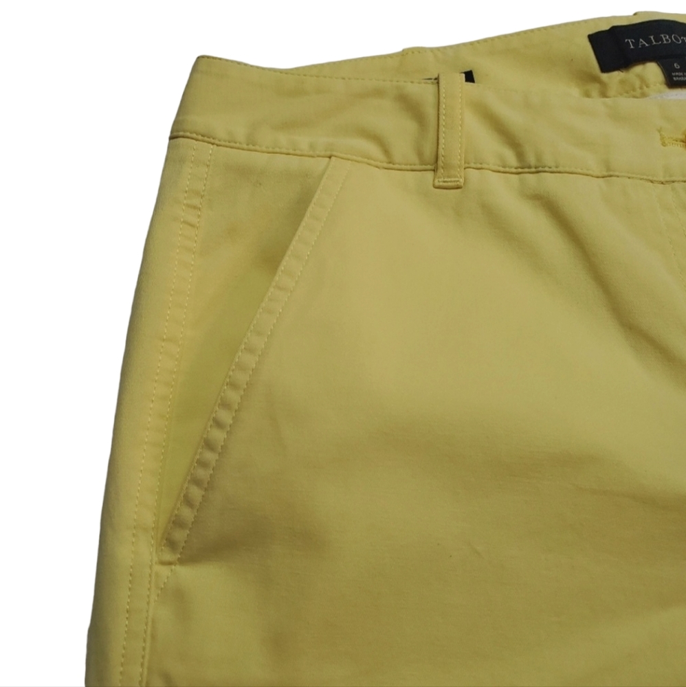 Talbots Yellow Capris - Picture 5 of 8
